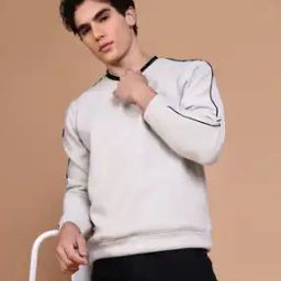 Men Slim Fit Sweatshirt-image-45