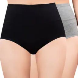 Pack of 2 Women High-Rise Full Coverage Briefs-image-31