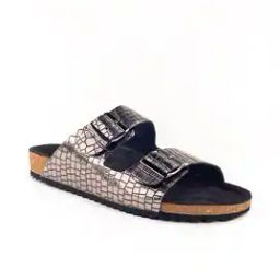 Men Croc-Embossed Slip-On Sandals-image-48