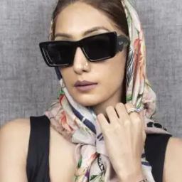 Men LISA-C3 UV-Protected Square Sunglasses-image-13