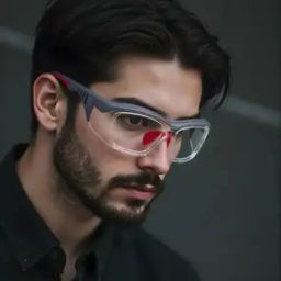 Men UV-Protected Sporty Sunglasses - RAZOR-1.0 C2-image-22