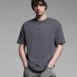 Men Slim Fit Crew-Neck T-Shirt-image-58