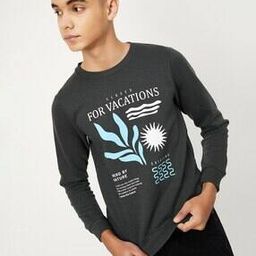 Boys Graphic Printed Sweatshirt-6