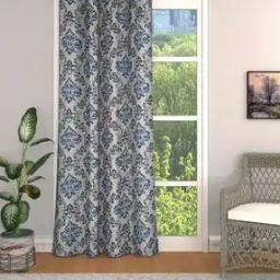 Jacquard Long Door Curtain - 8ft-31