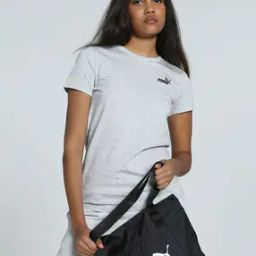 Women No. 1 Small Logo Print Regular Fit Crew-Neck T-Shirt-image-22