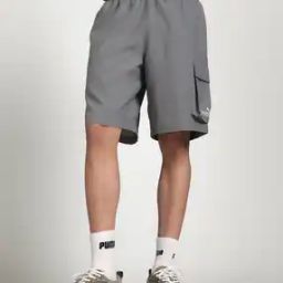 puma Men No.1 Logo Print Woven 9" Regular Fit Cargo Shorts-picture-39