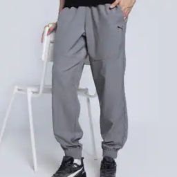 Men Joggers with Logo Print-image-56