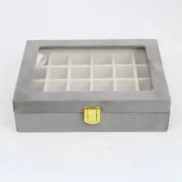 24 Grid Slot Removable Compartment Divider Jewellery Organizer Box-image-72