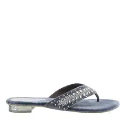Women Embellished Thong-Strap Flip-Flops-52