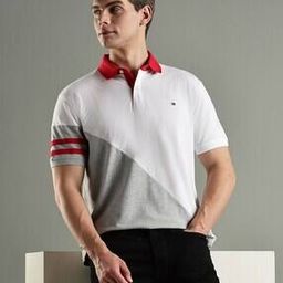 tommy hilfiger Men Donny Striped Regular Fit Polo T-Shirt-picture-23