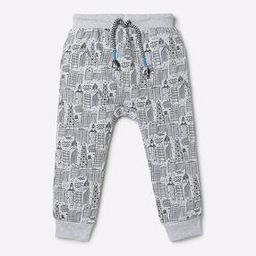 Printed Drawstring Joggers-picture-23