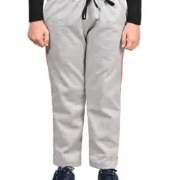Boys Fitted Track Pants with Drawstring-Elasticated Waist-image-65