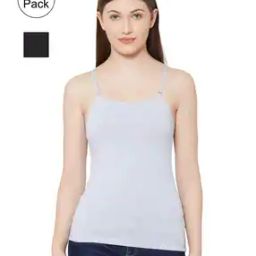 Pack of 2 Scoop-Neck Camisoles-image-14