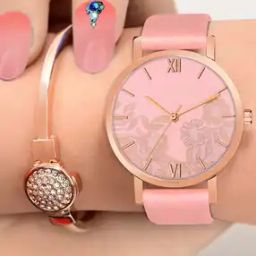 Women Round Dial Analogue Watch -image-65