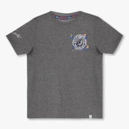 Boys Graphic Print Regular Fit Round-Neck T-Shirt-image-13