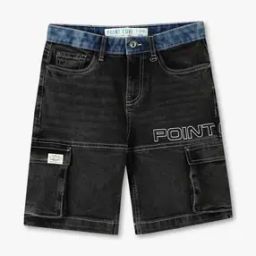 Blocked cargo short, grey, 3-4y-picture-15