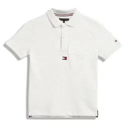 tommy hilfiger Boys Embroidered Regular Fit Polo T-Shirt-picture-37