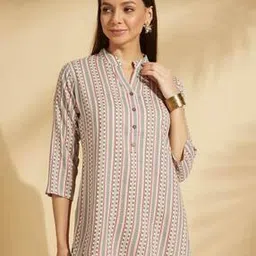 fabclub Women Striped Straight Tunic-picture-27