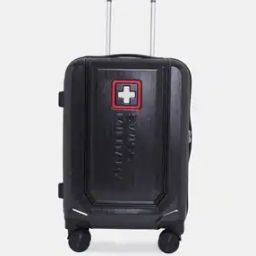 Men Logo-Embossed Trolley Bag with TSA Lock-35