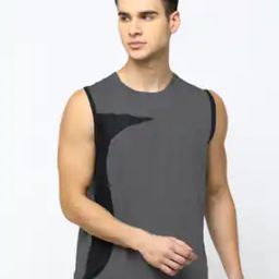Colourblock Sleeveless Vest-image-4
