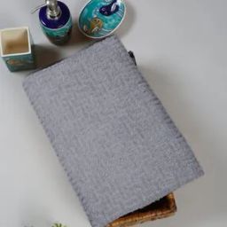Set of 2 Jacquard Bath Towels 55" x 27"-image-53