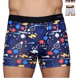 dispenser Pack of 2 Men Regular Fit Trunks-picture-2