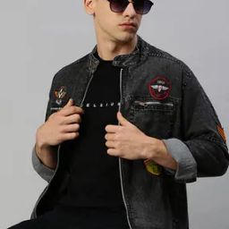 Men Slim Fit Denim Jacket-picture-38