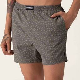 Graphic Print Boxer with Insert Pockets-picture-45
