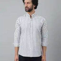 Men Striped Regular Fit Shirt-image-60