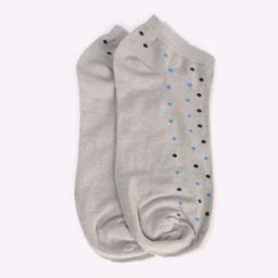 Men Micro Print Low Ankle-Length Socks-image-55