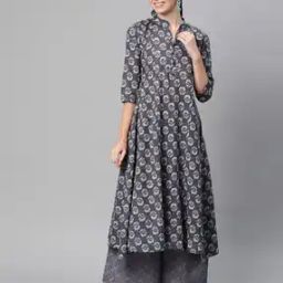 Women Block Print A-Line Kurta-picture-16