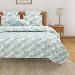 Geometric Print Double Bedding Set-image-55