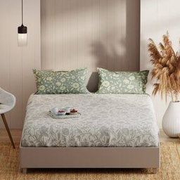  Extra Smooth Micro Double Bedsheet With 2 Pillow Covers -image-9