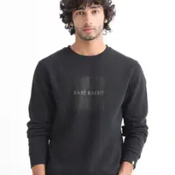 Men Typographic Print Regular Fit Sweatshirt-image-66
