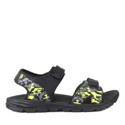 Men Printed Double-Strap Sandals with Velcro Closure-image-43