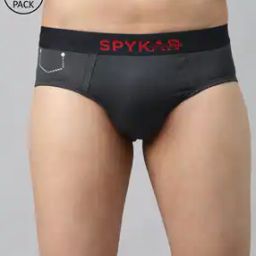 Pack of 2 Briefs with Elasticated Waistband-image-2