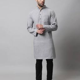 Mandarin Collar Long Kurta-7