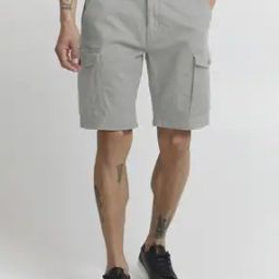 Men Regular Fit Flat-Front Cargo Short-picture-13