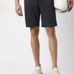 Men Flat-Front Regular Fit Bermuda Shorts-image-11
