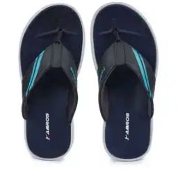 Men Colourblock Thong-Strap Flip-Flops-10