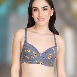 Women Non-Wired Bra with Back Closure-image-33
