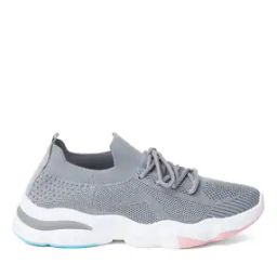 Lace-Up Casual Shoes with Fabric Upper-image-47