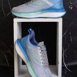 Men Colourblock Running Shoes with Lace-Fastening -image-36