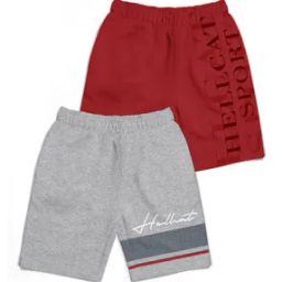 Pack of 2 Typographic Print Shorts with Elasticated Waist-picture-17