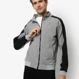 Colourblock Sweatshirt with Side Pocket-image-21