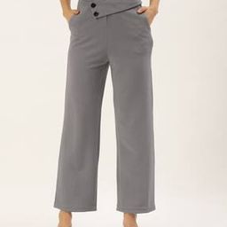 Solid Straight Fit Pant-image-3