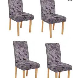 Pack of 4 Printed Washable Chaircovers-24