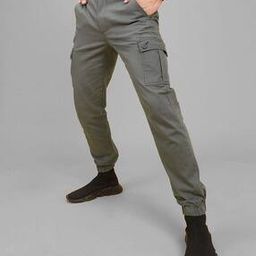 Slim Fit Flat-Front Cargo Pants-image-23