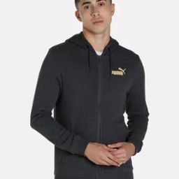 Zip-Front Slim Fit Hoodie with Slip Pockets-image-70