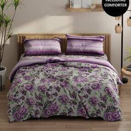 Set of 4 Double Comforter with Double Bedsheet & 2 Pillow Covers-image-82